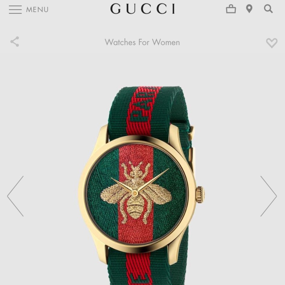 G-Timeless Gucci bee watch - Picture 2 of 8